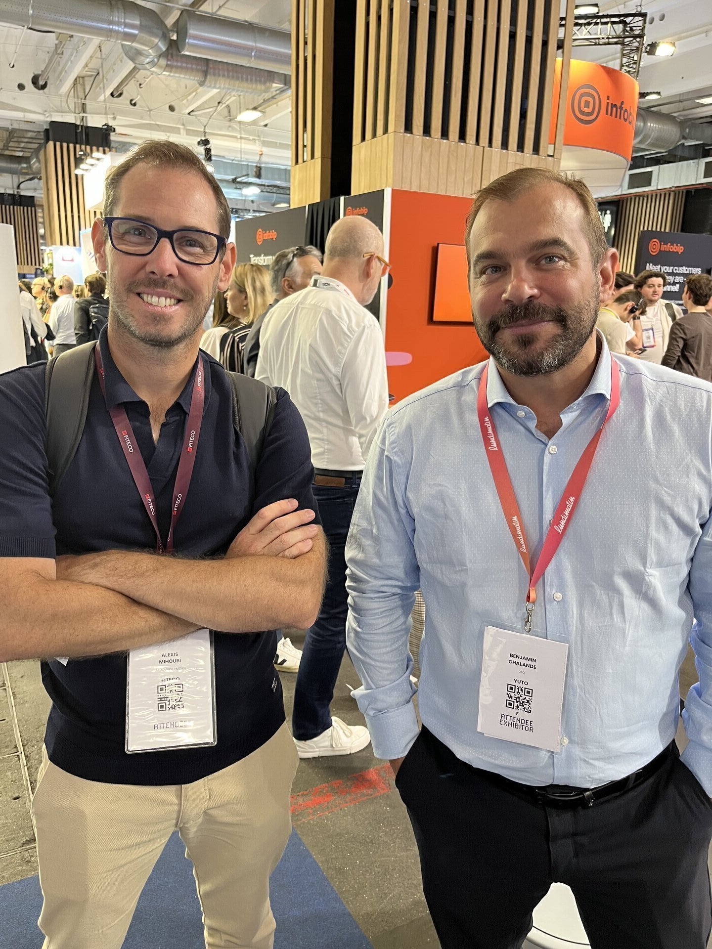 Équipe FitEco au stand Yuto